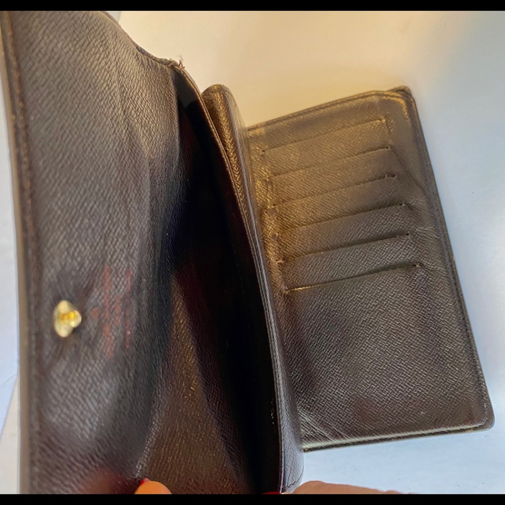 LOUIS VUITTON Porte Tresor Wallet in Damien Ebene good condition with box * - Picture 14 of 15